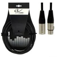 ALPHA AUDIO Peak Line кабель микрофонный XLR(f) - XLR(m) Neutrik, 3 м