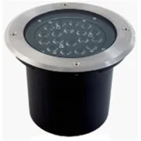 TECLUMEN FLOOR COLOR LED IP67 (120 *) прожектор архитектурного освещения RGB колорченджер - 36х1,2 Вт LED , угол 120 гр, в комплекте с 2,5 м кабелем питания и управления