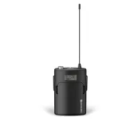beyerdynamic TG 500B   (518-548MHz) Поясной передатчик серии TG 500, без микрофона; 18 предустановленных рабочих частот в диапазонах 518–548 или 606–636 МГц; 4-контактный мини-XLR-разъем (папа) для микрофонов или инструментов, ЖК-дисплей; ИК порт для синх