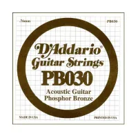 D'ADDARIO PB030 - Струна одиночная для акустической гитары