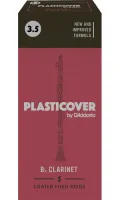 Clarinet reeds Rico Plasticover RRP05BCL350 - Standard filed plastic-coated reed for clarinet. Strength 3.5. Price per pack of 5 pieces
