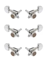 SG381-MGT-20-C-L3+R3 Колки для гитары 3+3, локовые, хром, Gotoh