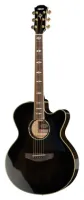 YAMAHA CPX-1000 TBL акустическая гитара со звукоснимателем, цвет Translucent Black