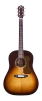 GUILD DS-240 гитара акустическая, форма корпуса - скругленный дредноут, цвет - санбёрст, верхняя дека - массив ели, корпус - ма