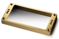 SCHALLER Pickup-Frames (арт.17020514) - рамка звукоснимателя, металл, закругленная, полированная, отделка: золото, размеры 89,5x45x12,8 мм, Винты и пружины включены. (Старый артикул: 199)