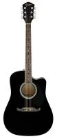 Fender Fa-125ce Dreadnought Black
