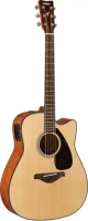 Акустическая гитара со звукоснимателем Yamaha FGX800C Natural//2