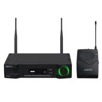 ECO by VOLTA U-1H (520.10)  Микрофонная радиосистема начального уровня с головным микрофоном UHF диапазона с фиксированной частотой. True Diversity, Plug&play., 1pcs in box: 423x337x70 mm, 10 pcs in box: 435x370x354 mm, receiver size: 210x200x45 mm