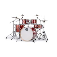 Mapex MA529SSF OR Ударная установка из 5-ти барабанов, Mars Birch series,  BD2218,TT1007,TT1208,FT1614,SD1465,TH676, стойки H600,S600,B600*2, педаль P600, цвет Blood Orange Sparkle
