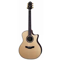 Гитара электроакустическая шестиструнная CRAFTER GLXE-4000 SK  Кейс