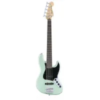 FENDER DLX ACTIVE JAZZ BASS V PF SFP бас-гитара 5 стр. Deluxe Active Jazz Bass V, цвет серф перл, накладка грифа Пао Ферро