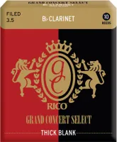 Трости для кларнета Rico Grand Concert Select Thick Blank RGT10BCL350