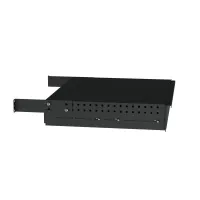 Qtex QER-1U-BOX- Рэковый выдвижной ящик с замком высотой 1U и глубиной 436 мм, нагрузка до 10 кг