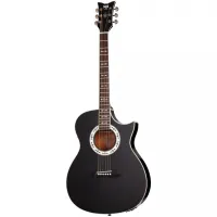 Schecter SGR SA-1 BLK Гитара электро-акустическая шестиструнная