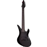 Schecter BLACKJACK A-8 BLK Гитара электрическая восьмиструнная, крепление грифа: клеенный