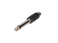 CC303 Переходник (разъем переходной) 1/4" (6,35мм), моно, штекер - RCA, гнездо, Soundking