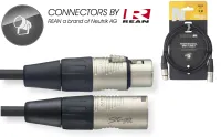 STAGG NDX3R- DMX кабель XLR-XLR, длина: 3 м.Цвет: черный