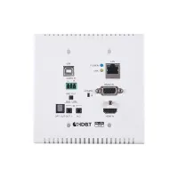 Cypress CH-1602TXWPUS- Настенная панель-передатчик сигналов HDMI 4K2K, Ethernet, USB, двунаправленного ИК и RS-232 из витой пары с PoH (48 В), HDBaseT, обратное аудио, исполнение для США