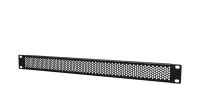 Caymon BSV01H Фальшпанель в шкаф 19", 1U, гексагональная перфорация, сталь 1,5 мм.