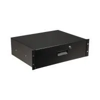 PROEL ADRK2SRD - выдвижной ящик 2U для рэка 19' с замком, цвет - черный