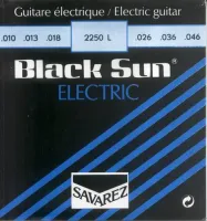 2250L Black Sun Комплект струн для электрогитары, никелированные, Light, 10-46, Savarez