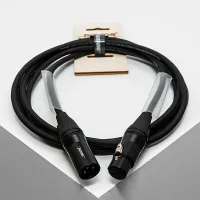 DMX/MIC-XMXF-B-3m Кабель микрофонный/DMX, XLR черные, 3м, SHNOOR