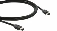 Кабель kramer c-fm6/fm6-25 fire wire (6 конт. - 6 конт.) 7,6 м.