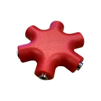 SZ-Audio Audio Splitter adapter red - Патчкабели