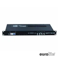 EUROLITE DPX-405 DMX 19 " dimmer paсk 4  канальный совмещенный  lдиммерный блок , 19 " рэк, 1U, управление ручное или DMX512, 16 программ, 5 А на канал, максимальная мощность 3,68 кВт, выходы IEC3 pin "мама", питание - 1 фаза шнур с евровилкой