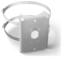 Ld systems dqor pb w - крепление на столб для серии dqor, цвет белый