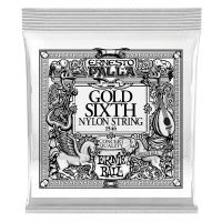 Ernie Ball 1546 6я струна для классической гитары.золотая оплётка калибр .042