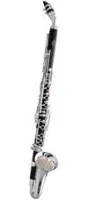 Amati ACL 681-O  кларнет альт Eb, спуск E, корпус и растр. дерево, 23 keys, 6 rings, посеребр. клав.
