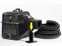 LE MAITRE PEA SOUPER DUCTING ADAPTER Адаптер для подключения "рукава" подачи дыма