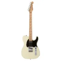 Gandl asat® classic vintage white mp  электрогитара с чехлом, цвет белый