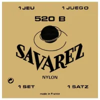 Savarez Carte Blanche 520B Light (6 шт) Струны для классической гитары 