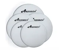 ARDLW-20 Пластик для бас-барабана 20", белый, Arbore