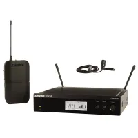 Shure BLX14RE/CVL-M17 - Радиосистема c петличным микрофоном CVL, крепление в рэк в комплекте