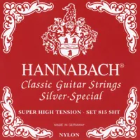 815SHT Red SILVER SPECIAL Комплект струн для классической гитары нейлон/посеребренные Hannabach