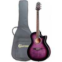 Гитара электроакустическая шестиструнная CRAFTER GCL 80 TPS  Чехол