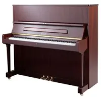 Петроф|Petrof p 125f1(3281)  пианино, высота 125 см, цвет красное дерево, полированное, золотая фурнитура