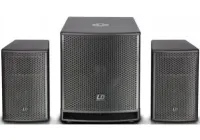 Adam hall dave 12 g3 setup - компактный активный комплект pa-системы 12" + 2х6,5" с чехлами