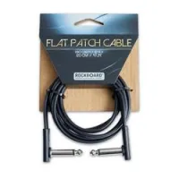 Rockboard rbo cab pc f 120 blk  кабель для коммутации гитарных эффектов, 120 см, чёрный