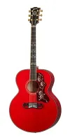 GIBSON Orianthi SJ-200 Cherry электроакустическая гитара, цвет - вишневый, кейс в комплекте