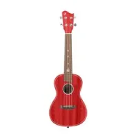 Bamboo u-21 fuego  укулеле сопрано, цвет красный