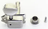 STAGG SP-MHEL-V6X1CH - колки для ак. или электрогитары, серия vintage, 6 в линию,  цвет хром