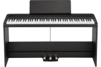 KORG B2SP BK цифровое пианино, стойка, тройная педаль, адаптер питания...