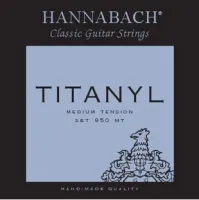 950MT TYTANIL Комплект струн для классической гитары титанил/посеребренные Hannabach