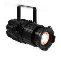 DTS TENORE 3 HQS PC, Black Театральный LED прожектор, 1 x LED RGBALC, светосила 2700 лм, CRI до 98, TLCI до 96, 1800К-10000К,  линейный зум 7°-45°, линза PC (⌀130 мм), LCD-дисплей, RDM/DMX512, 100/240 Vac 50-60 Гц, потребляемая мощность 190 Вт, XLR 5pin I