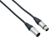 BESPECO NCMB050 Кабель готовый микрофонный серии "NEUCAB PRO", XLR-M - XLR-F. Длина 0.5 м