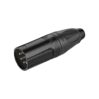 ROXTONE RX5M-BT Разъем cannon кабельный папа 5-ти контактный со сменным маркировочным кольцом. металл с электрофоретическим покрытием, Цвет: Черный.